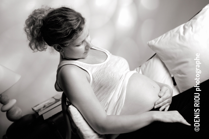 Virginie, enceinte