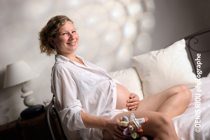 Virginie, enceinte