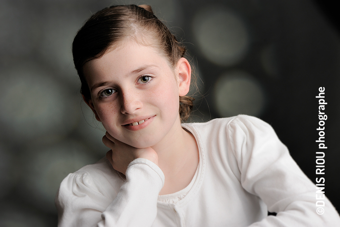 Pauline portrait en studio