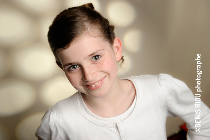 Pauline portrait en studio