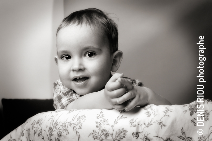 Portrait en studio avec Milan