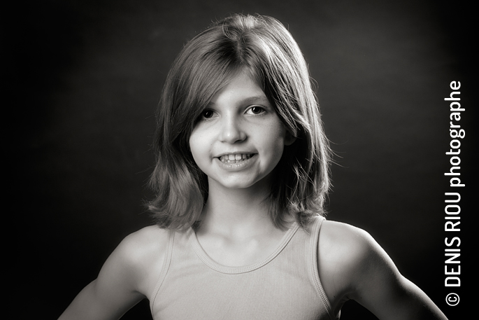 LILOU, son portrait studio