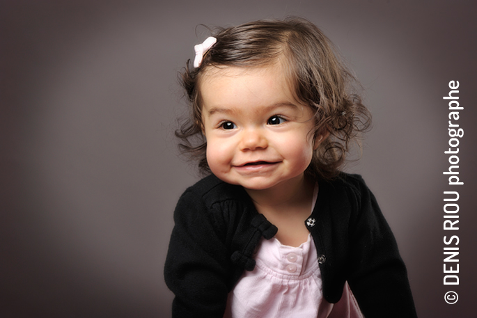 Léa, son portrait studio