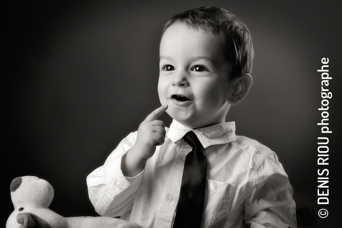 Portrait de famille en studio