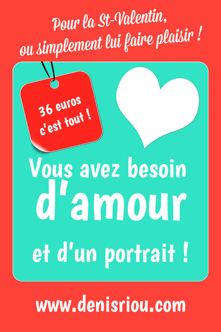 offre spéciale ST VALENTIN 2015 © Denis Riou photographe