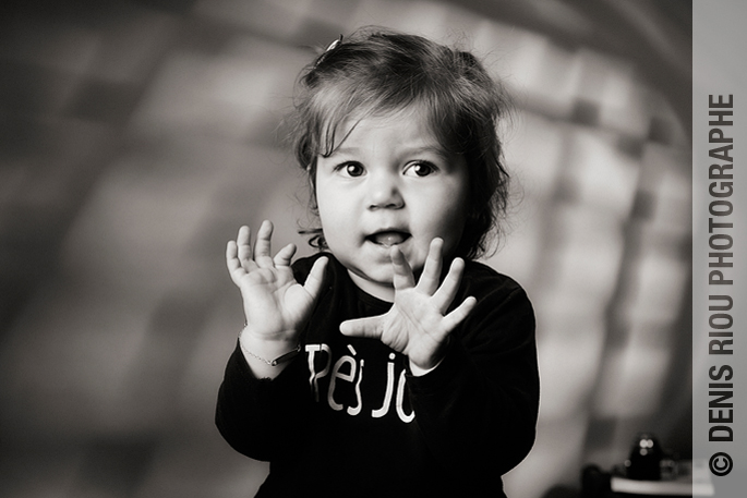 Sïana en studio portrait