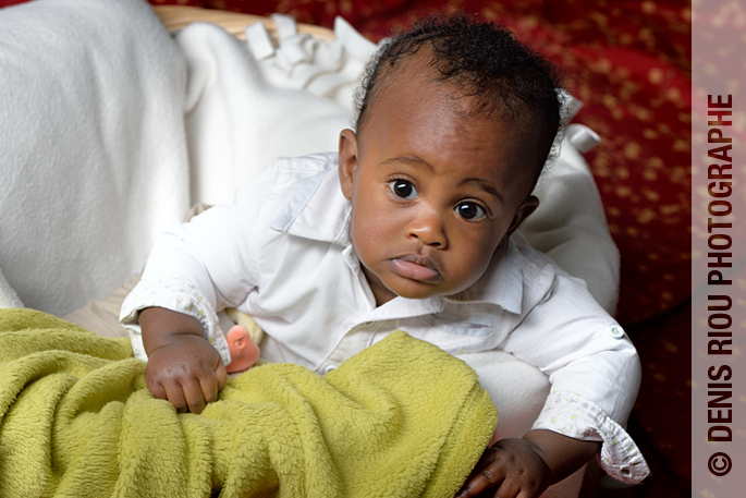 Portrait enfant en studio