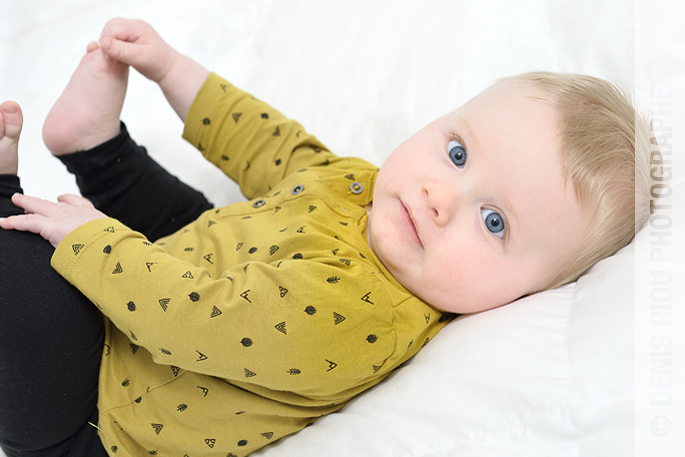 Portrait bébé à domicile