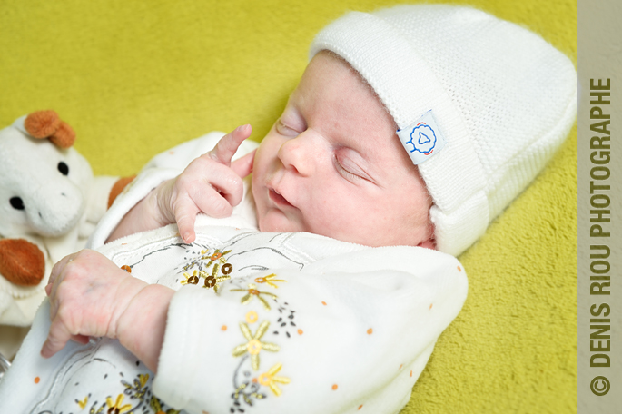 Photo à domicile, Maria est née.