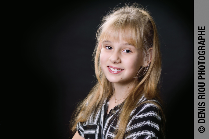 portrait en studio, les filles