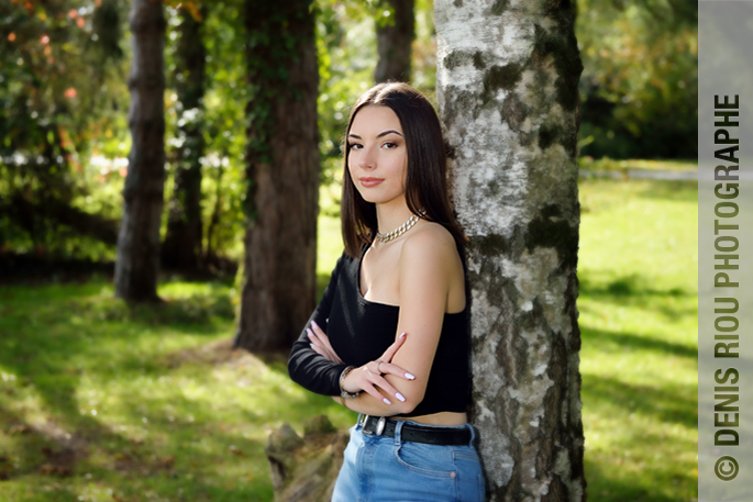 Chloé, portrait extérieur