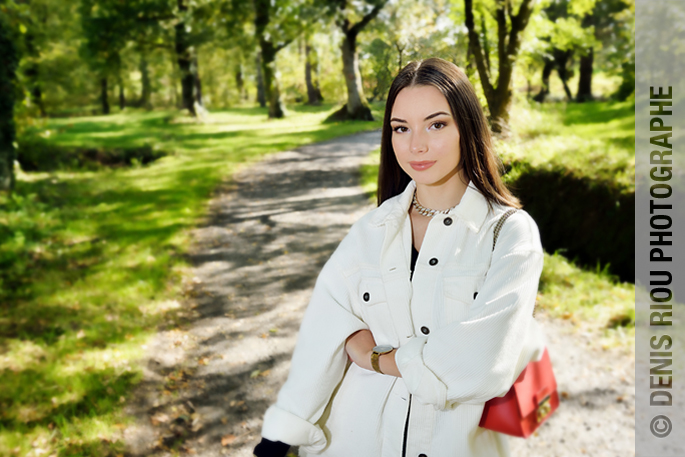 Chloé, portrait extérieur