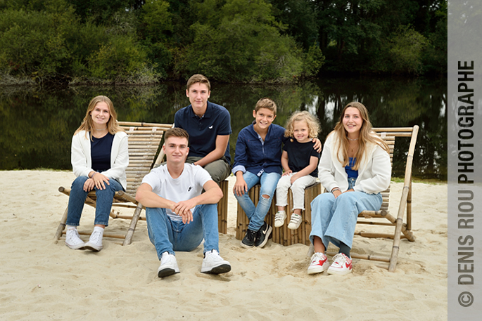 Portraits famille en extérieur